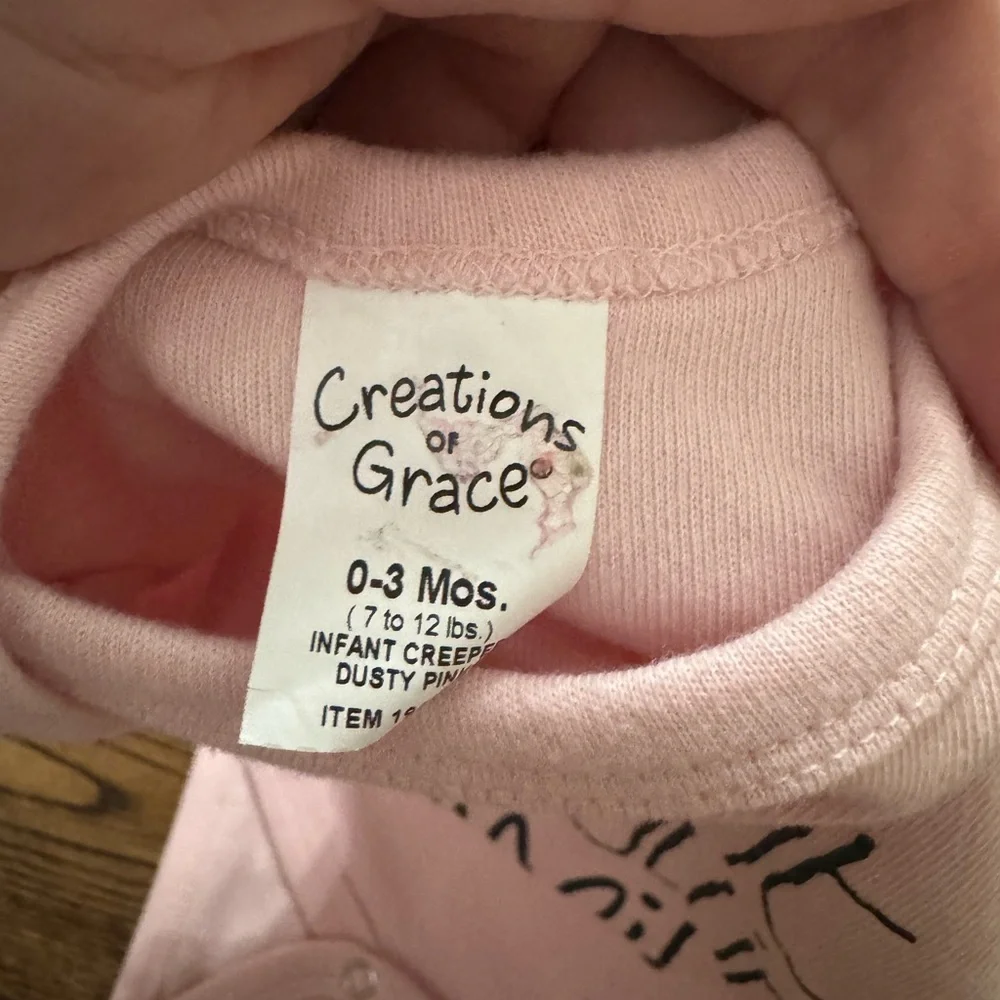 That’s it I’m calling Mimi Pink Onesie Size 0-3 Month - Picture 2 of 2